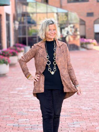Ethyl  Power Dresser Blazer - Aspire ETHYL JEANS