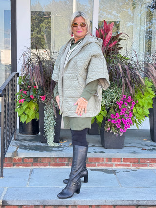 Lulu b kagaroo pocket olive scuba dress