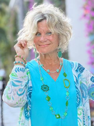 Ethyl Classic Long Length Cardi - Sheldon