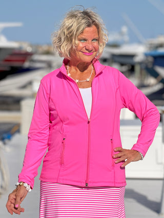 MARINA PINK STRIPE SKORT LULU b