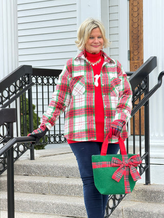 Christmas present Tote Bag Cathys Place