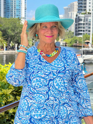 UNDER THE SEA TURTLE ASYMMETRIC TOP