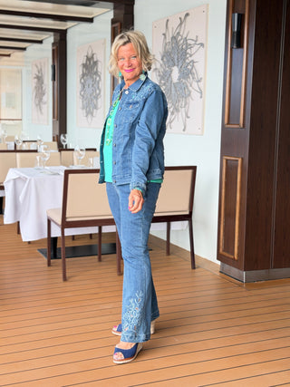 Ethyl Fit To Flare Pant - Great Falls ETHYL JEANS