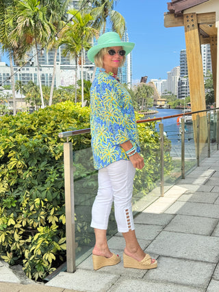 UNDER THE PALM ASYMMETRIC TOP