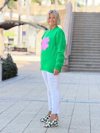 Glitter St. Pattys Day Sweatshirt - Womens St. Patricks Day Cathys Place
