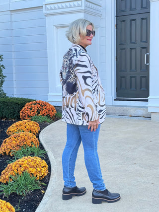 One Size Fierce Panther Print Blazer PREORDER SHIPS OCTOBER 31 Cathys Place
