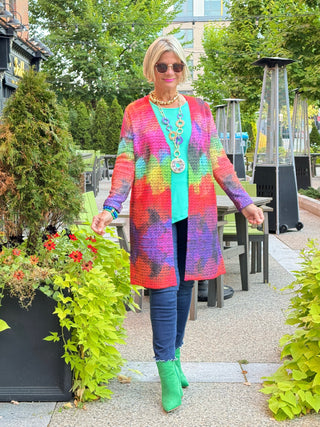 Ethyl Artwork Cardigan
