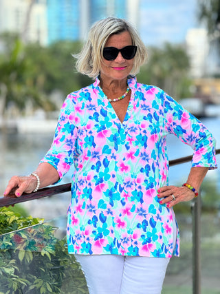 PINK PETALS TUNIC