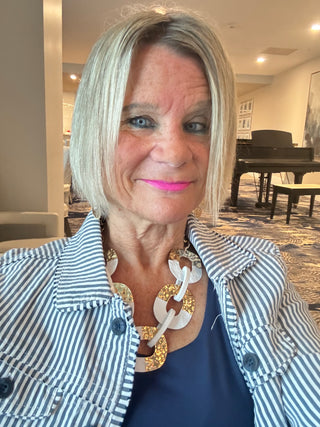 Beach White Necklace Set