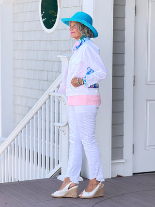 COTTON CANDY COAST LINEN JACKET Cathys Place