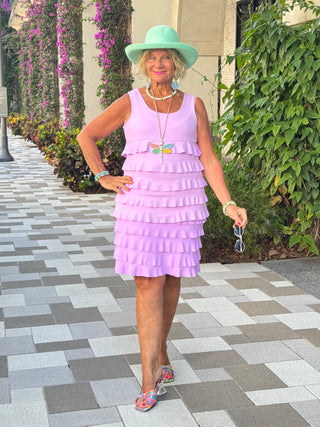 LULU-B LILAC CHA CHA SKORT