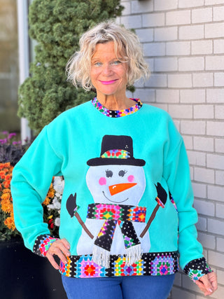 SNOWMAN TOP Cathys Place
