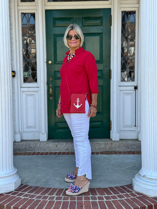 LULU-B RED TUNIC