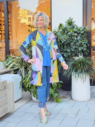 Ethyl Draped Open Front Cardi - Anticipate ETHYL JEANS