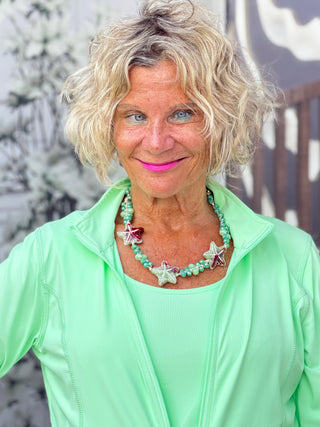 Coastal Starfish Necklace Cathys Place