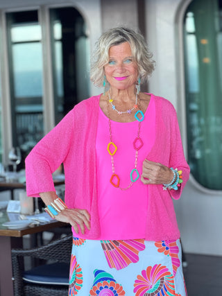 TROPICAL SEASHELL LONG SKIRT Cathys Place