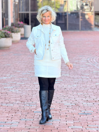 LULU B CREAM VELOUR SKORT PRE-ORDER SHIPS NOV 4 TH LULU-B