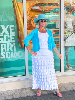 LULU-B WHITE CHA CHA MAXI DRESS