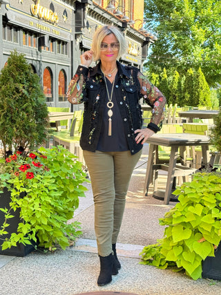 Ethyl The Whimsy Jacket - BLACK