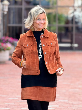 LULU-B COPPER SKORT LULU-B