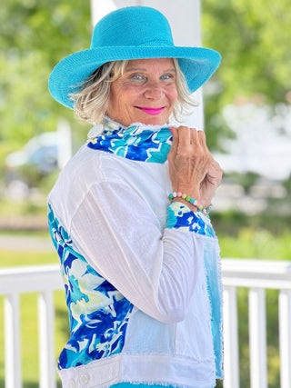 LULU-B AQUA HAT LULU-B