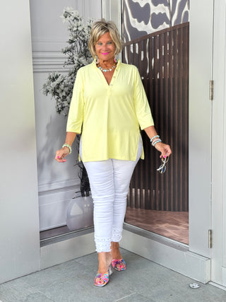LULU-B SUNSHINE YELLOW TUNIC