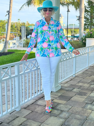 SEASHELL BEACH  ZIPPER - Cathys Place