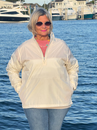 Women’s Beacon Lightweight Pullover WHITE