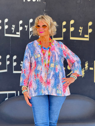Ethyl The Social Butterfly Top - Roswell