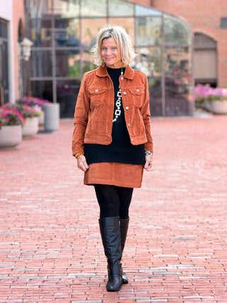 LULU-B COPPER SKORT LULU-B