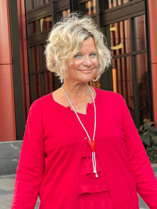 LULU-B CRIMSON RED CHA CHA MAXI