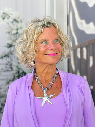 LULU-B LILAC FULL ZIPPER JACKET LULU-B