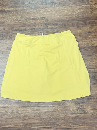 LULU B YELLOW SKORT