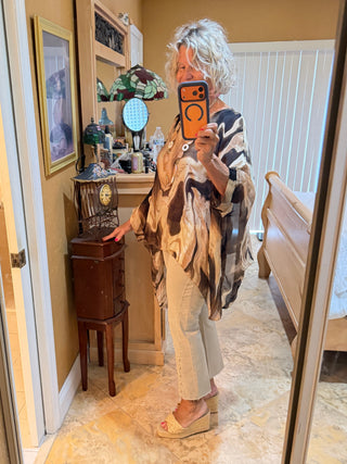 Sofia Swirl Kaftan TINA Stephens Italy/Tees By Tina