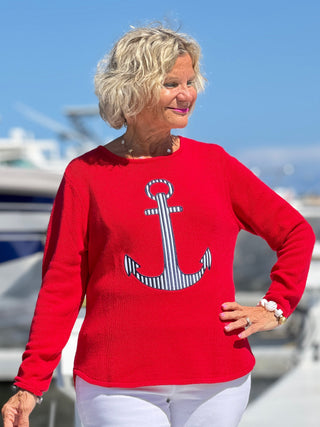 NAUTICAL STRIPE SWEATER LULU b