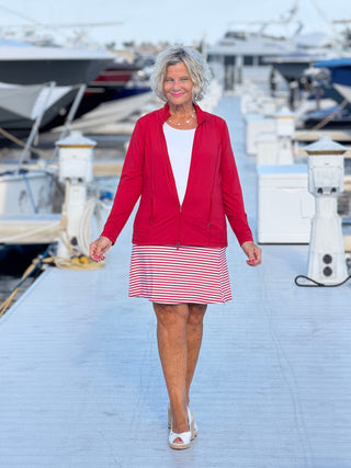 REGATTA RED STRIPE SKORT LULU b