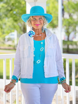 LULU-B AQUA HAT LULU-B