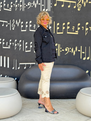 Ethyl Eyelet Elegance Jacket - Eastlake