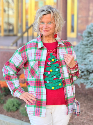 TREE Tree Embellished Christmas Sweater Cathys Place