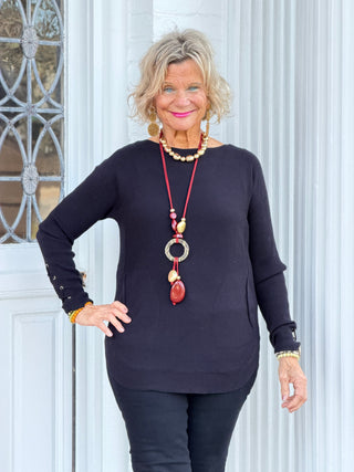 Ethyl Soft Pocket Sweater - Apply ETHYL JEANS