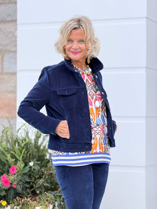 Women's Tipped Floral Lightweight Sweater Cathys Place
