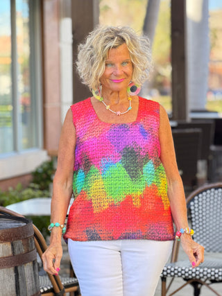 ETHYL ARTWORK TANK ETHYL JEANS