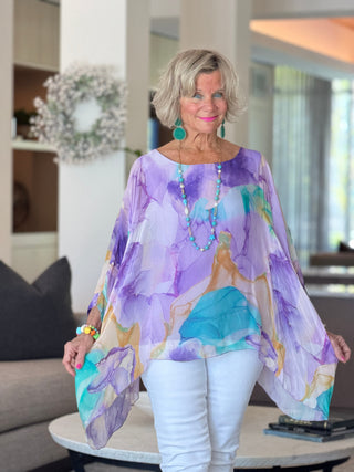 Blue Seas long Necklace Cathys Place