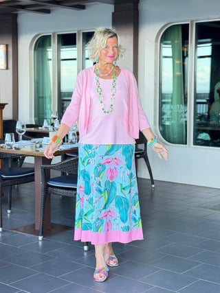 TROPICAL TULIP SKIRT CATHYS RESORTWEAR