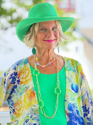 Lulu B Kelly Green Hat Cathys Place