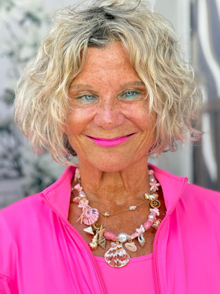 Sunshine Starfish Necklace Set Cathys Place