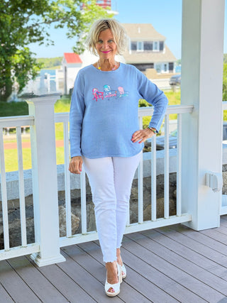 BEACH CLUB PERRI ADIRONDACK SWEATER LULU-B