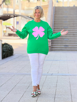 Glitter St. Pattys Day Sweatshirt - Womens St. Patricks Day Cathys Place