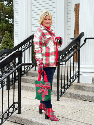 Christmas present Tote Bag Cathys Place