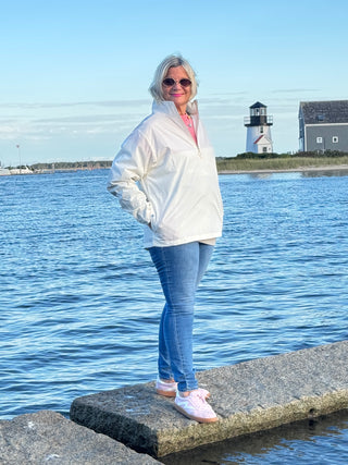 Women’s Beacon Lightweight Pullover WHITE